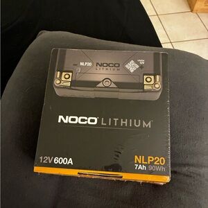 NOCO Lithium NLP20 12V Jump Starter - Black/Orange